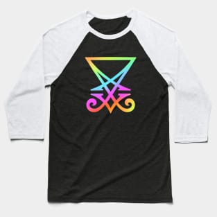 Sigil of Lucifer Baseball T-Shirt